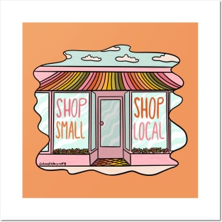 Shop Local Shop Small Posters and Art